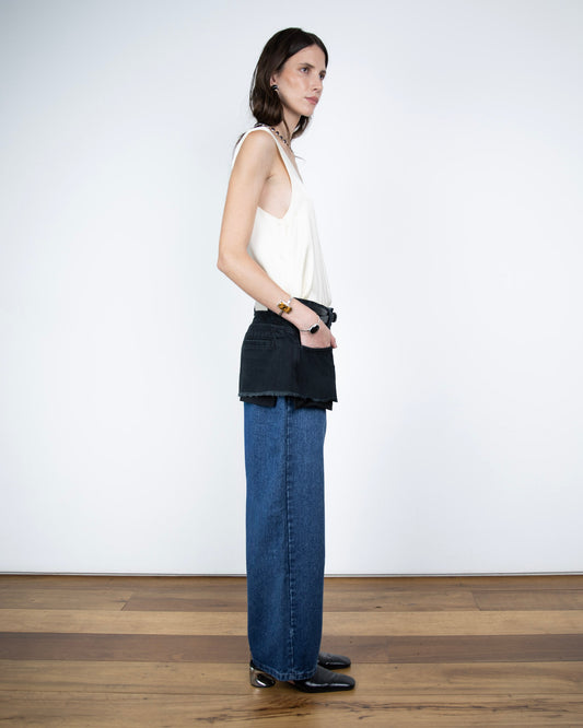 Calça Saia Jeans