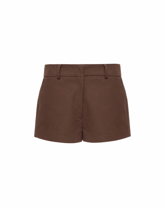 Shorts Mini Marrom