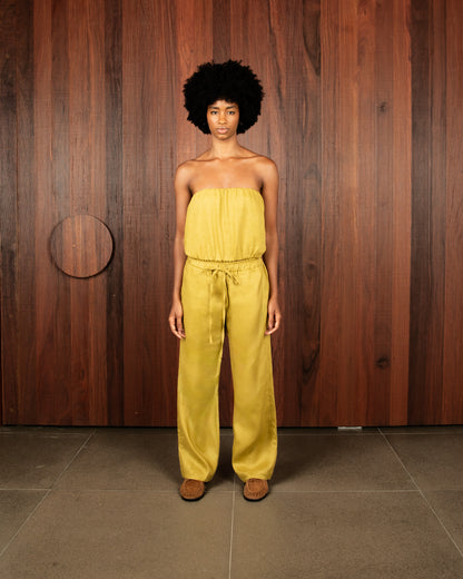 Calça Pijama Linho Verde