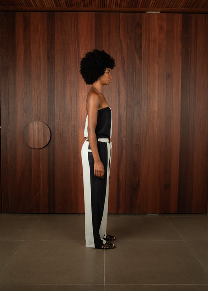 Calça Pijama Linho Listrada