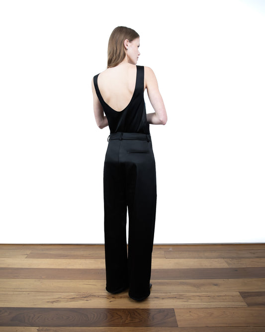 Calça Acetinada Preta