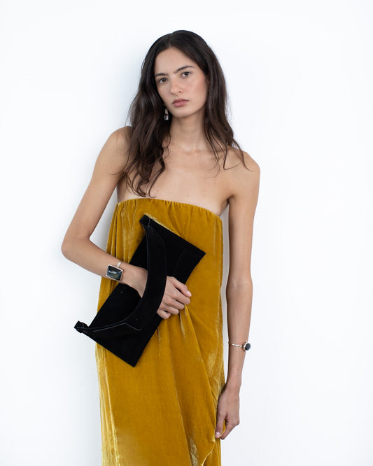 Vestido Veludo de Seda