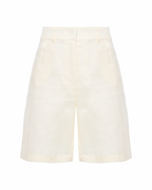 Bermuda Linho Manteiga