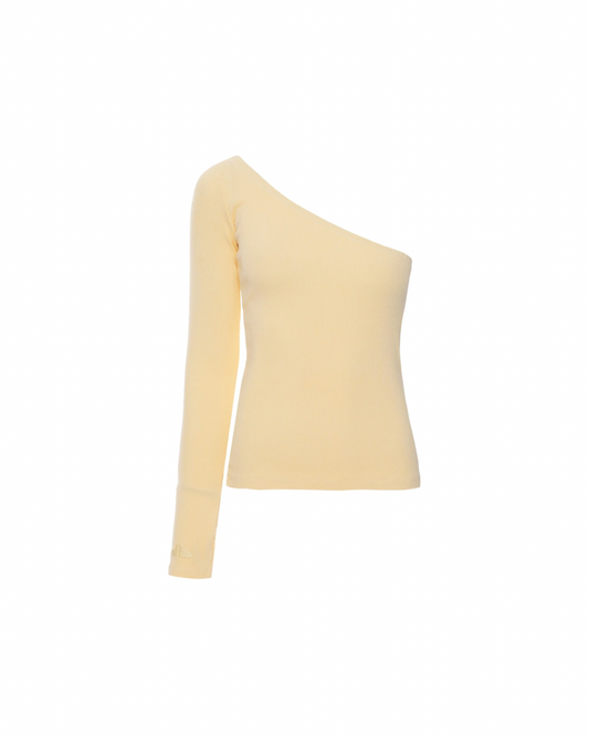 Blusa Um Ombro Só Manteiga