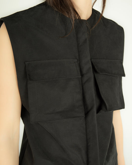 Colete Cargo Preto