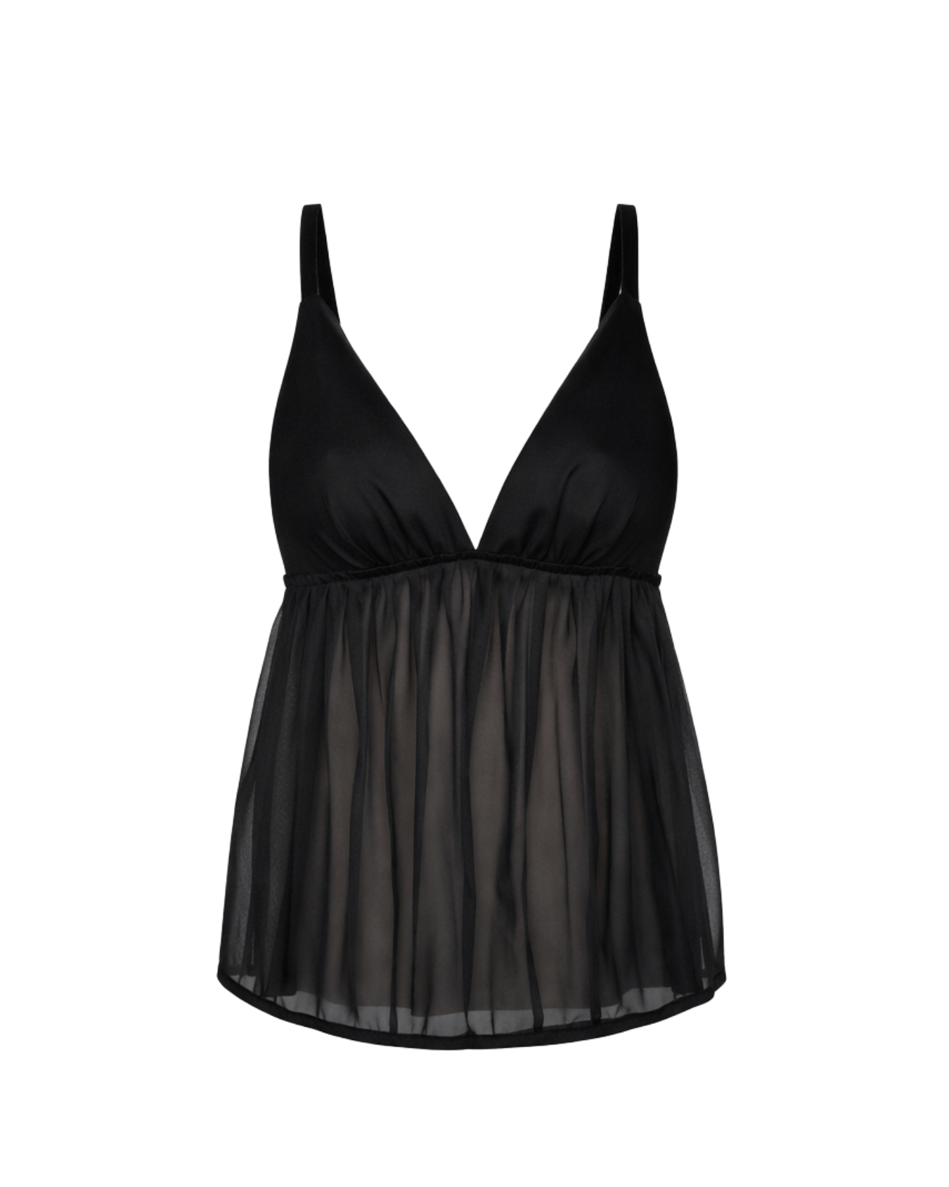 Blusa Organza de Seda Limited Edition Preta