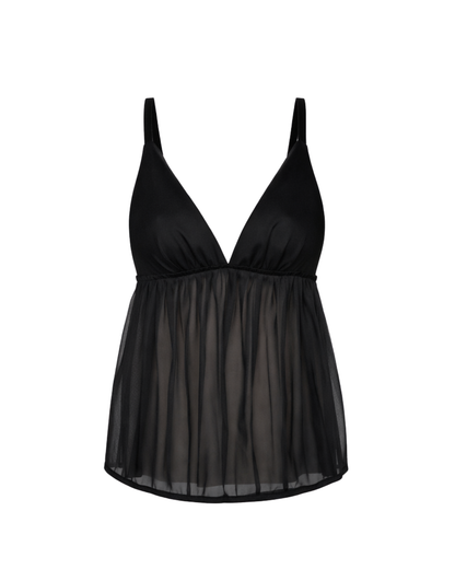 Blusa Organza de Seda Limited Edition Preta