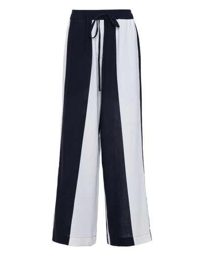 Calça Pijama Linho Listrada