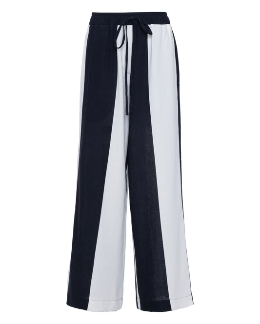 Calça Pijama Linho Listrada