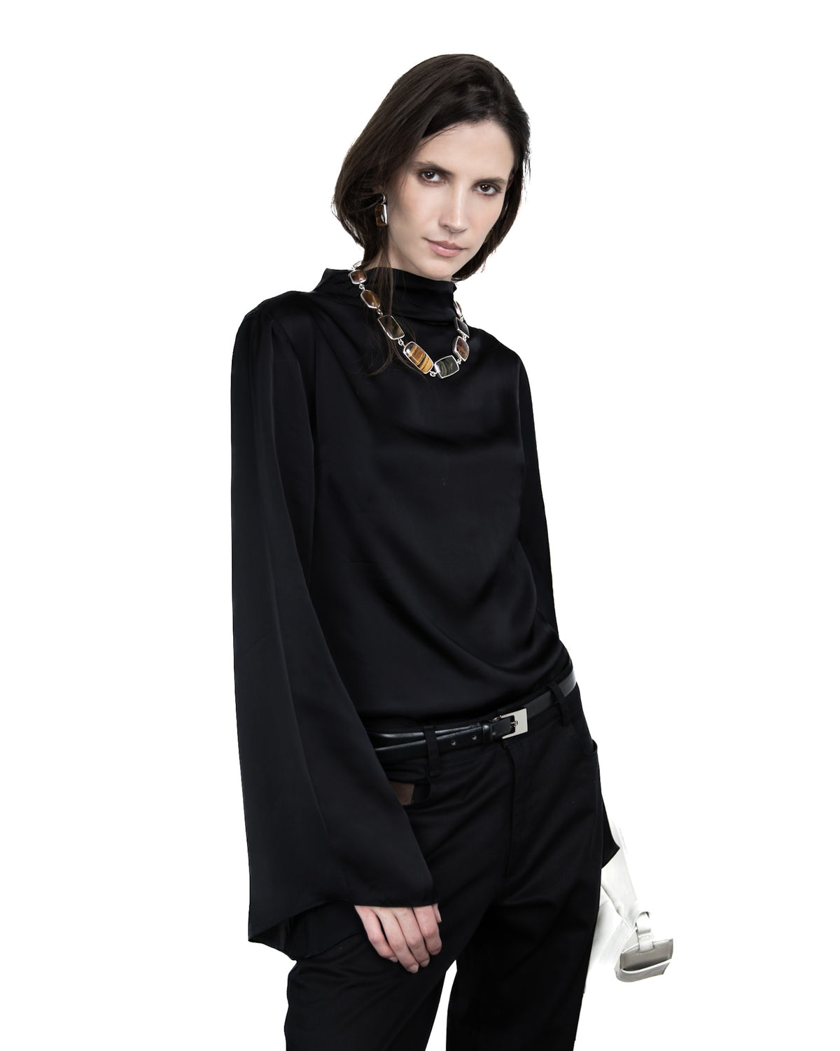Blusa Dégagé Preta