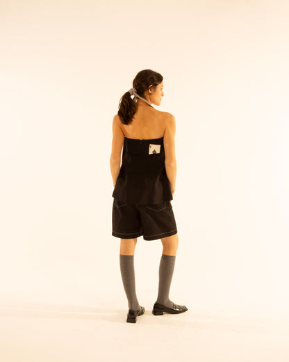 Top Gijó Cartas Preto