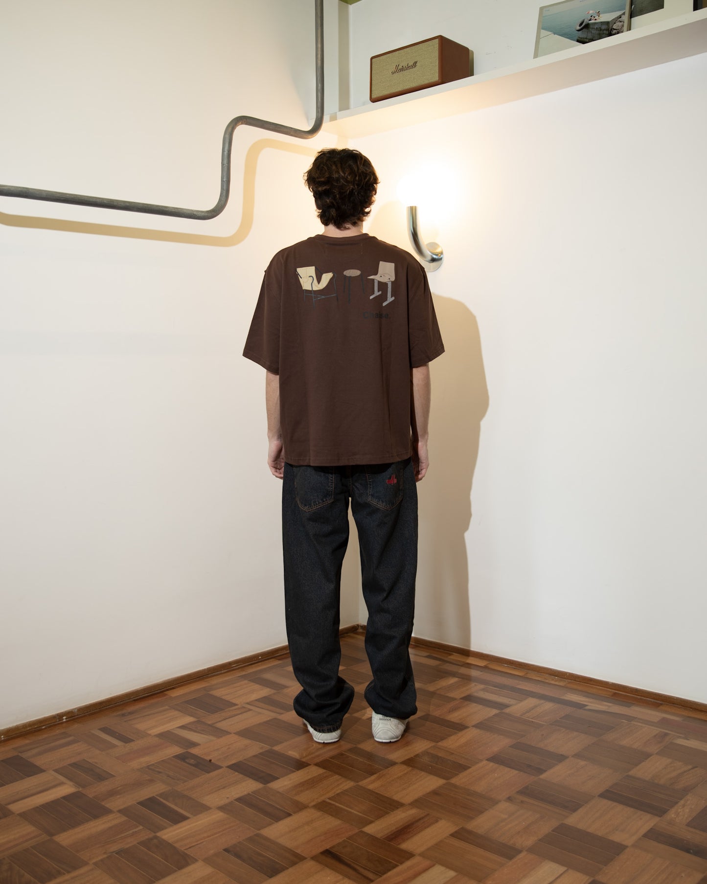 Camiseta Chaise Marrom