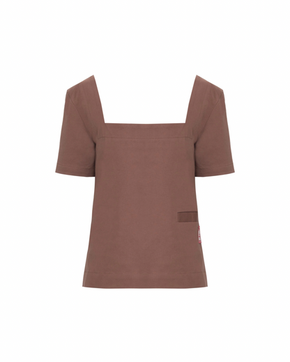 Scandi Top Marrom