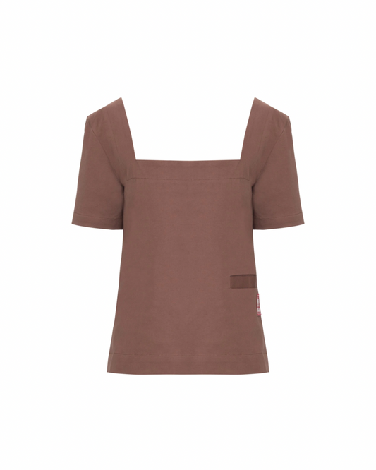 Scandi Top Marrom