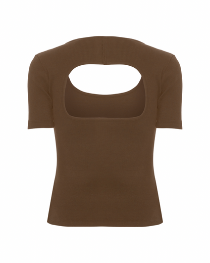 Blusa Quadrada Oliva