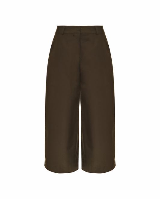 Bermuda Comprida Marrom