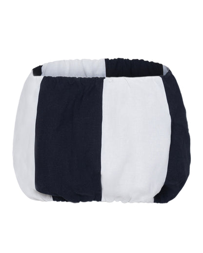 Top Tomara Que Caia Balonê Listrado