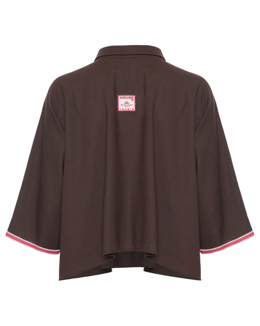 Camisa Teza Marrom