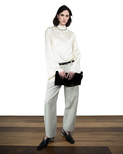 Blusa Dégagé Creme