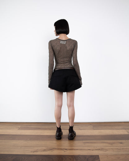 Camiseta com Segunda Pele Cinza