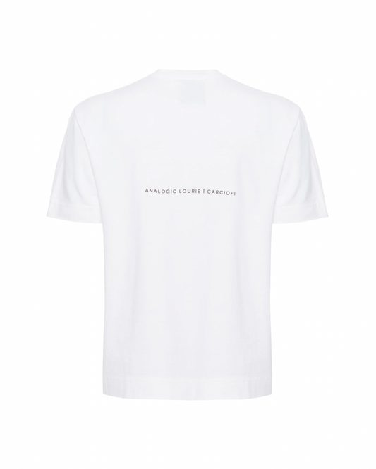Camiseta Carciofi Analogic Off- White Unissex