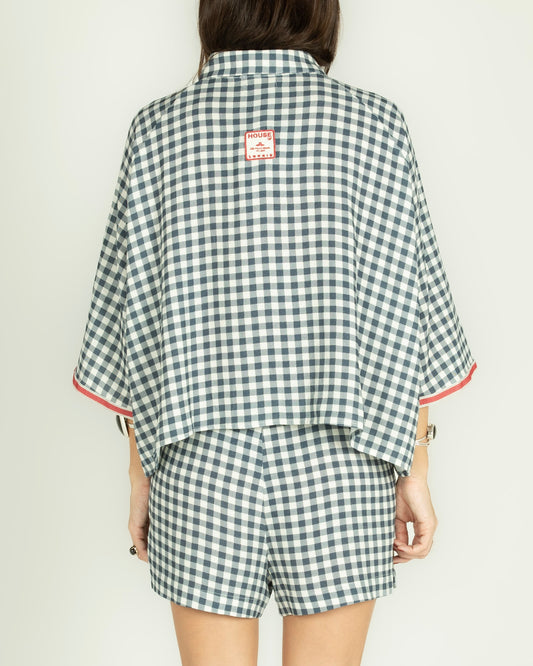 Camisa Teza Xadrez