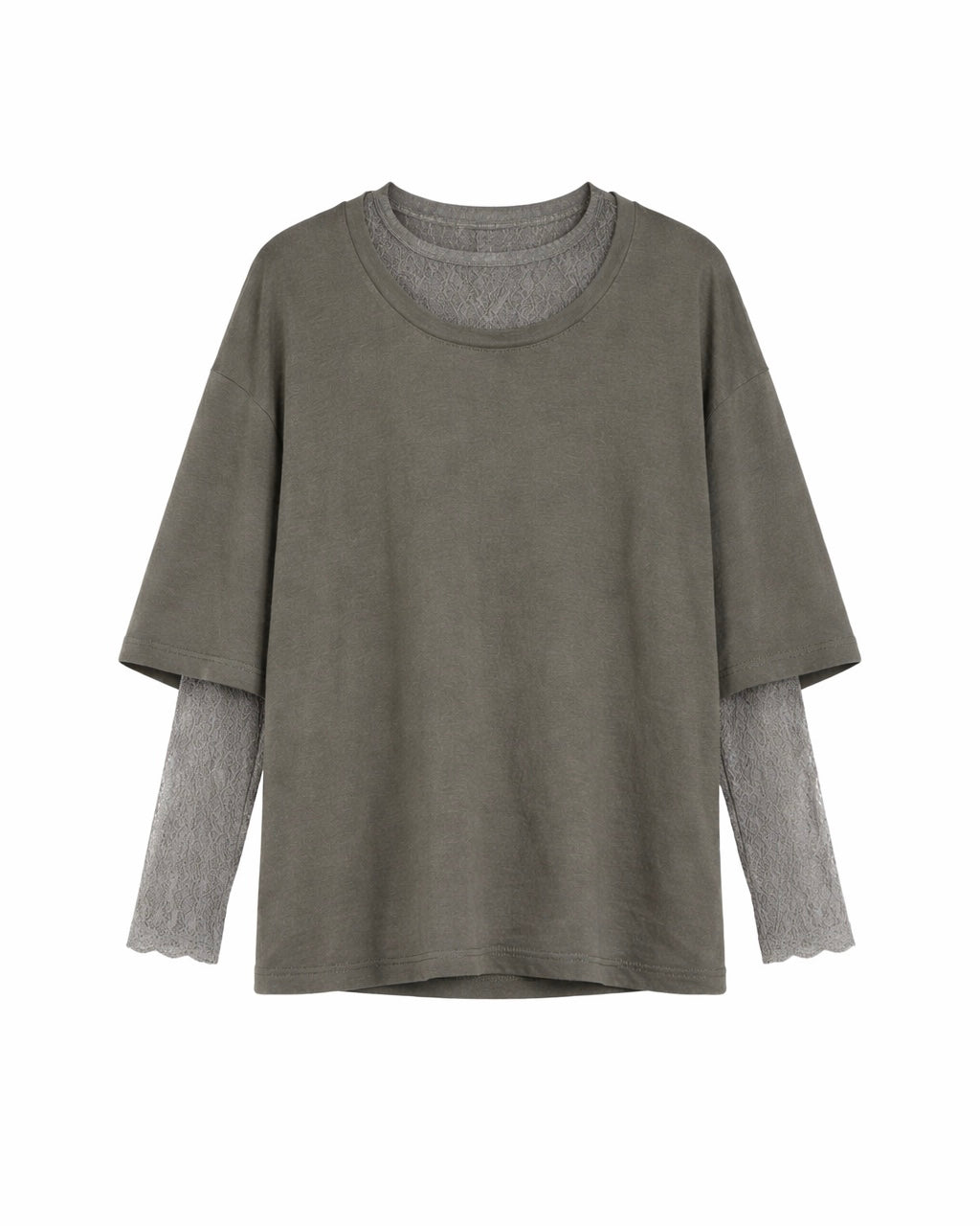 Camiseta com Segunda Pele Cinza