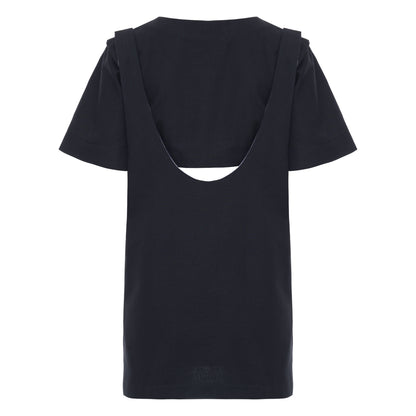 Vestido Suspensório Copenhagen Preto