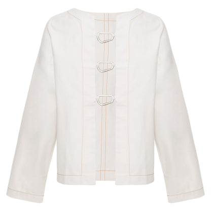 Blusa Mosquetões Off-White