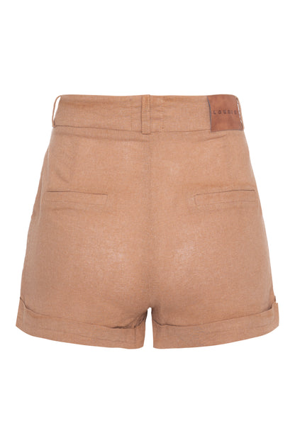 Mini Shorts Camelo