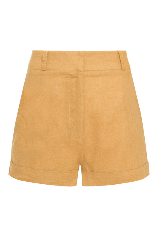 Mini Shorts Mostarda