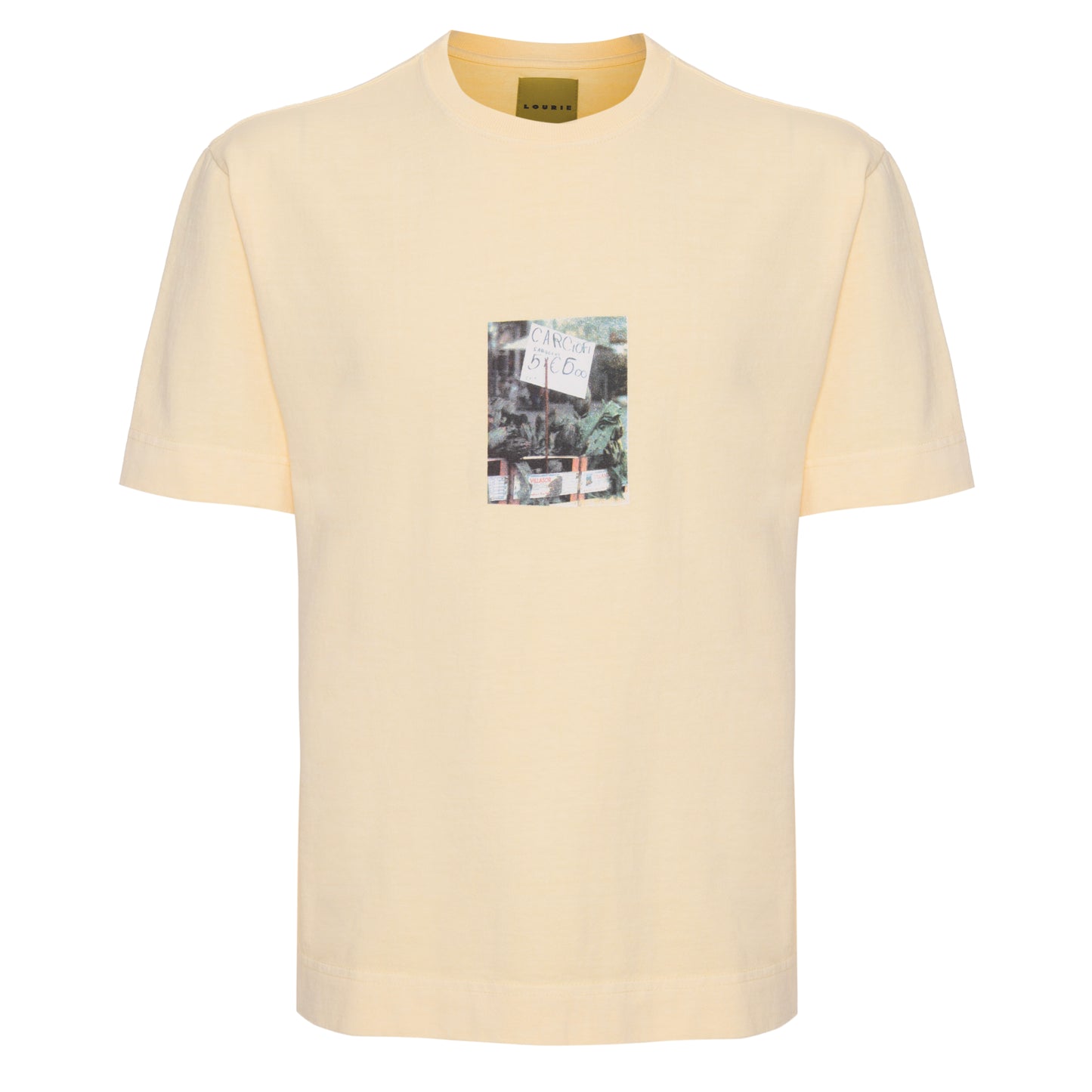 Camiseta Carciofi Analogic Manteiga Unissex