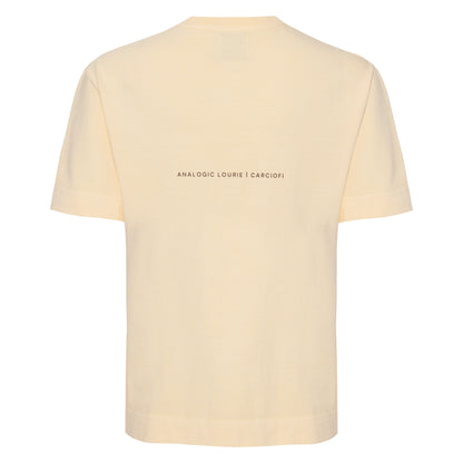 Camiseta Carciofi Analogic Manteiga Unissex