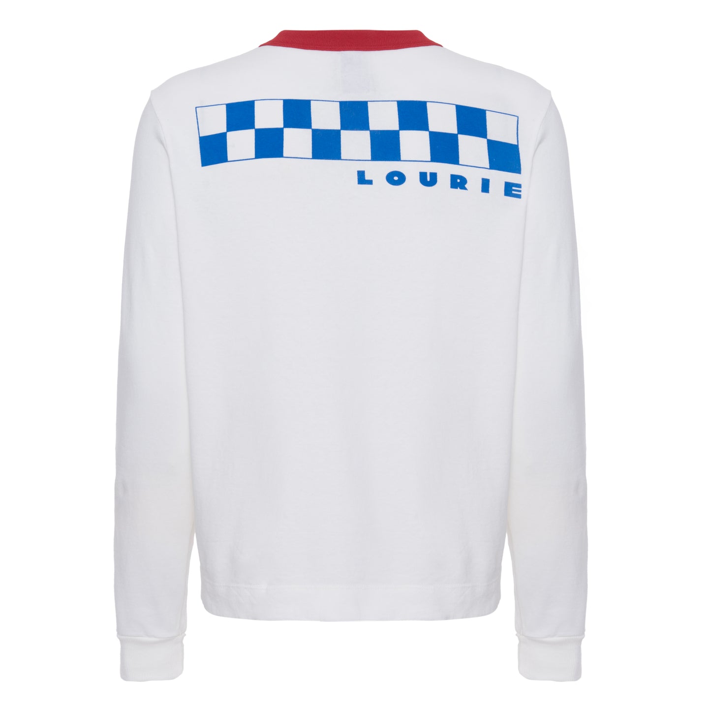 Camiseta Manga Longa Vermelha Unissex