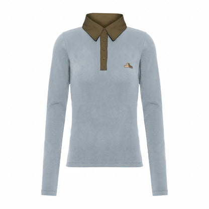 Polo Logo Azul