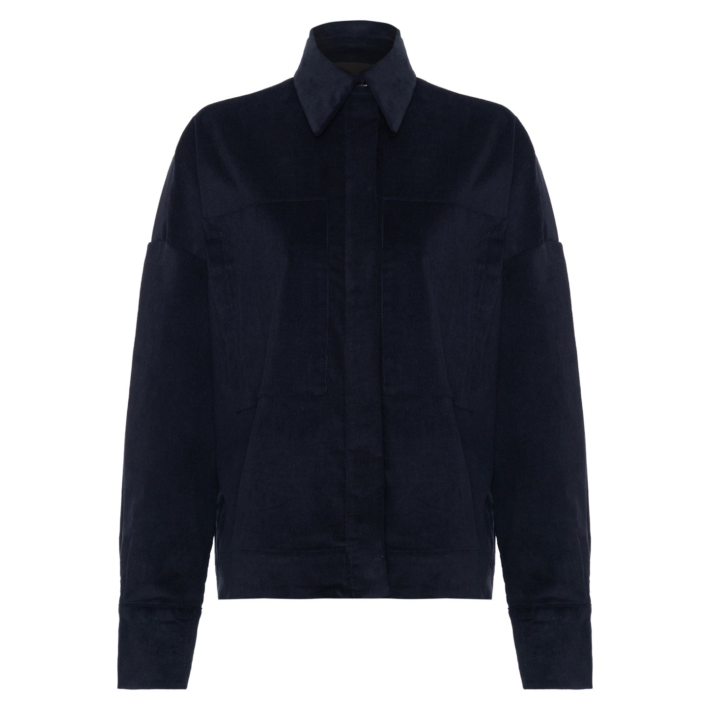 Camisa Veludo Preta