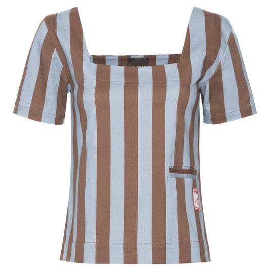 Scandi Top Listrado