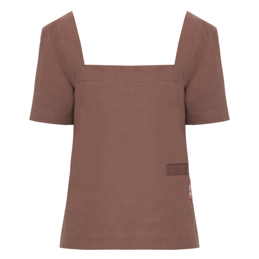 Scandi Top Marrom