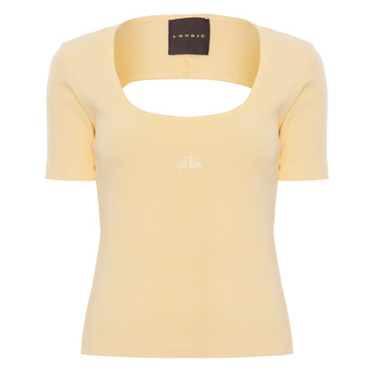 Blusa Quadrada Manteiga