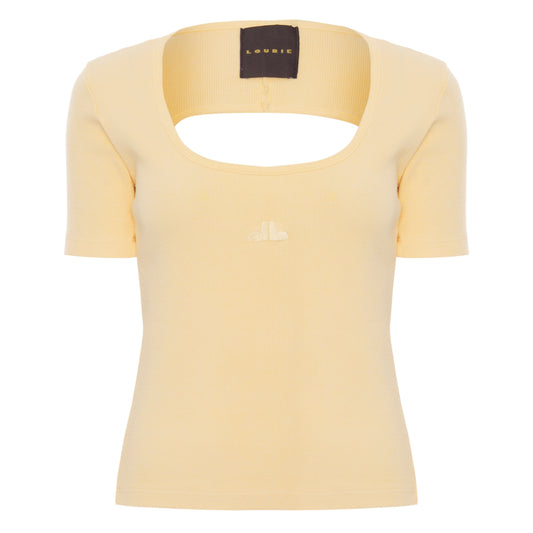 Blusa Quadrada Manteiga