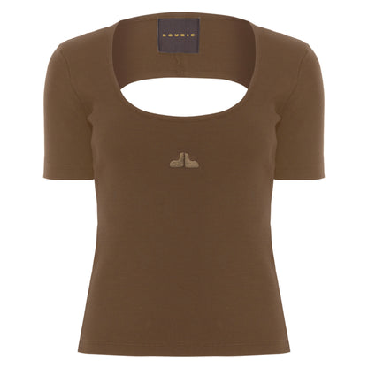 Blusa Quadrada Oliva