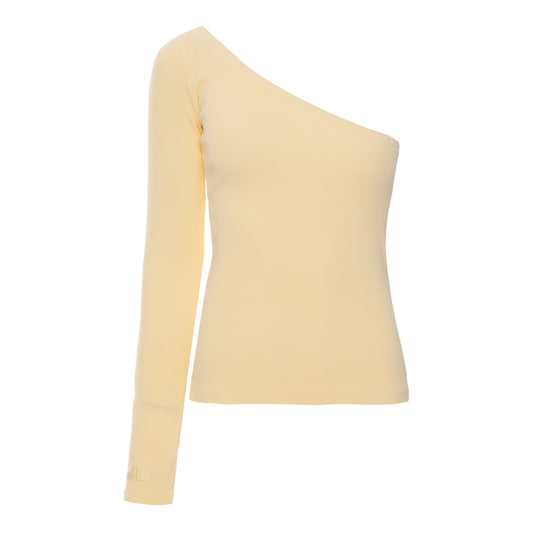 Blusa Um Ombro Só Manteiga