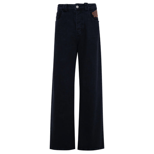 Calça Jeans Preta COLLAB Malczewski