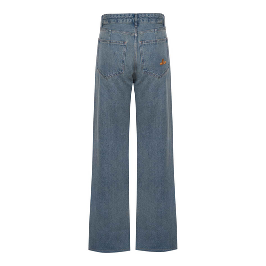 Calça Jeans Logo