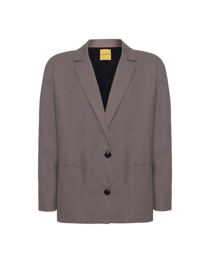 Blazer Lou Cinza